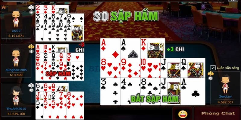 cách xếp bài Mậu Binh Nguyên tắc cần nhớ trong cách xếp bài Mậu Binh